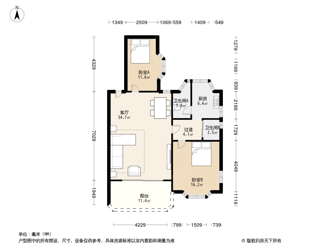 天寿路水电设计院宿舍户型图