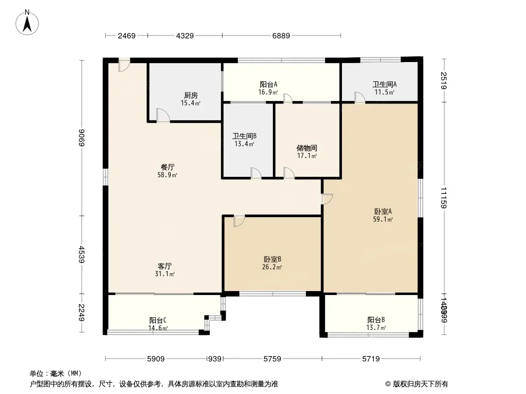 岳麓现代城户型图