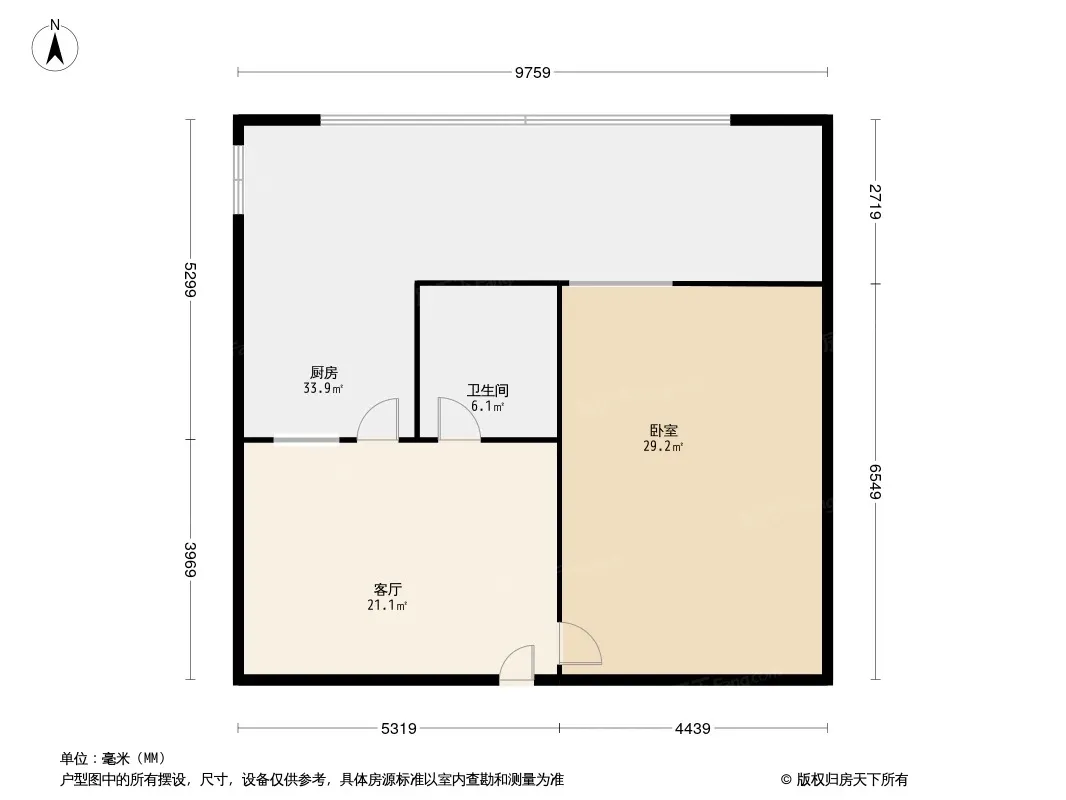 抚琴西南路4号院户型图