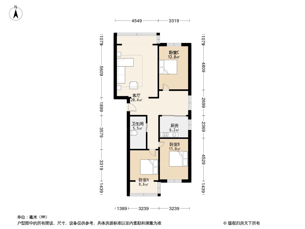 西华家园户型图