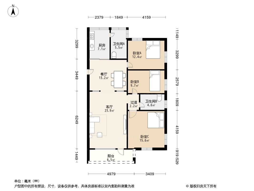 光南街小区户型图