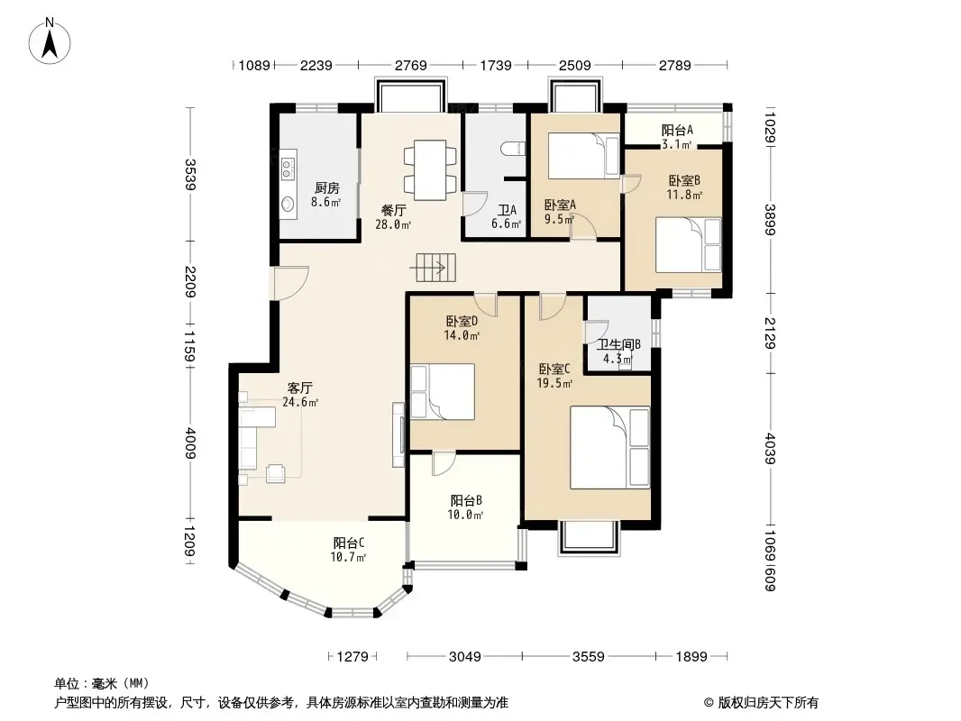 友谊嘉园户型图