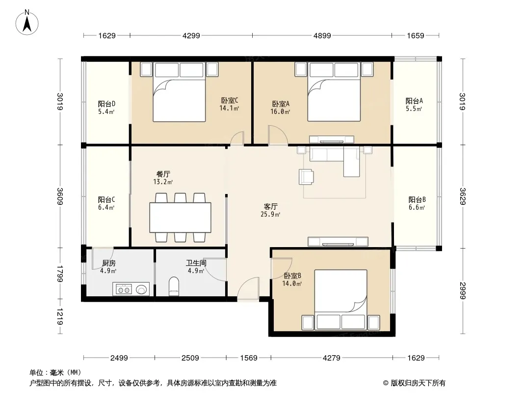 工农院街62号院户型图