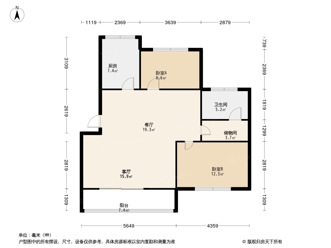 四季桂花园二期怡桂苑户型图