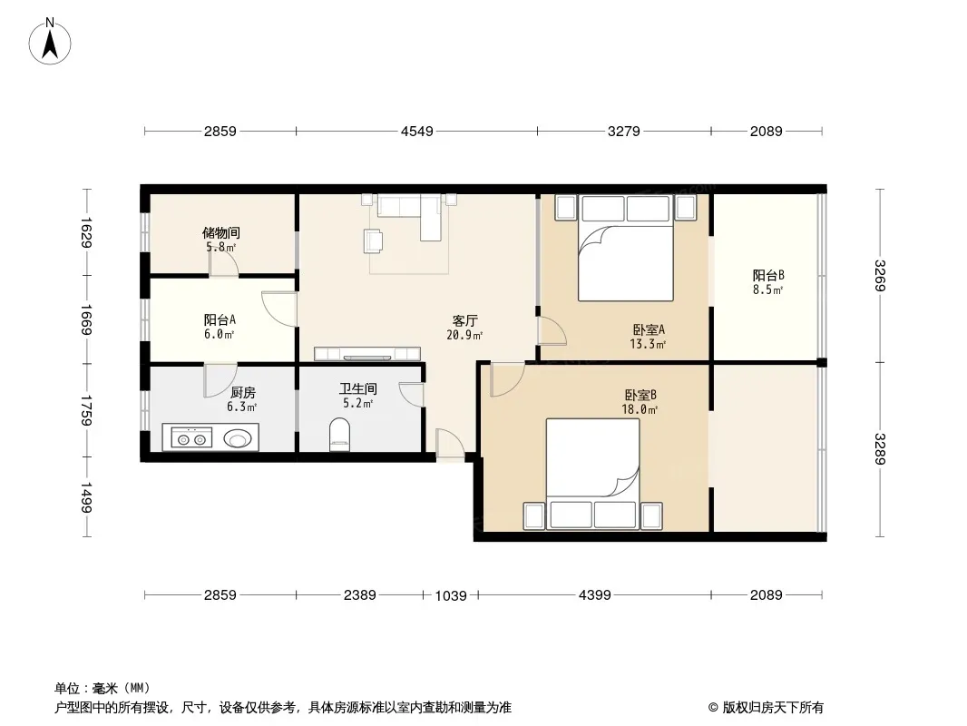 学道街小区户型图