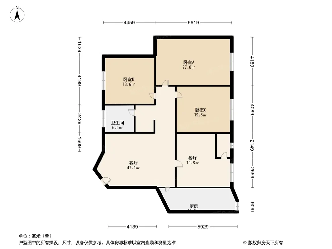 新楚麓山才苑户型图