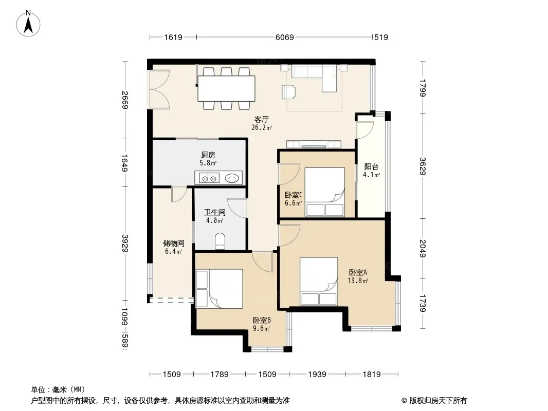 领航江阁户型图