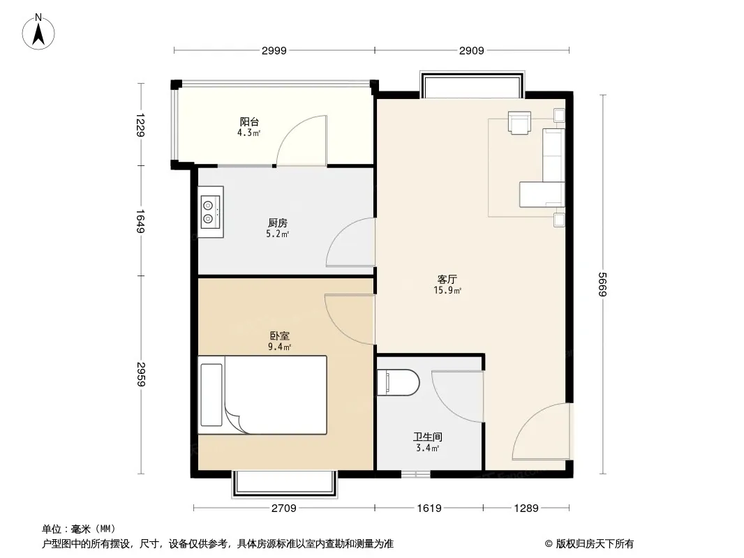 檬梓苑户型图