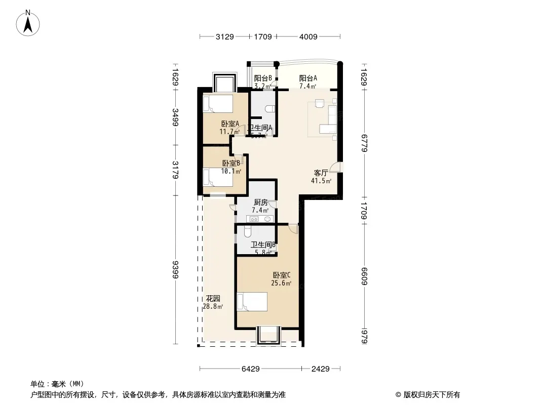 聚贤阁户型图