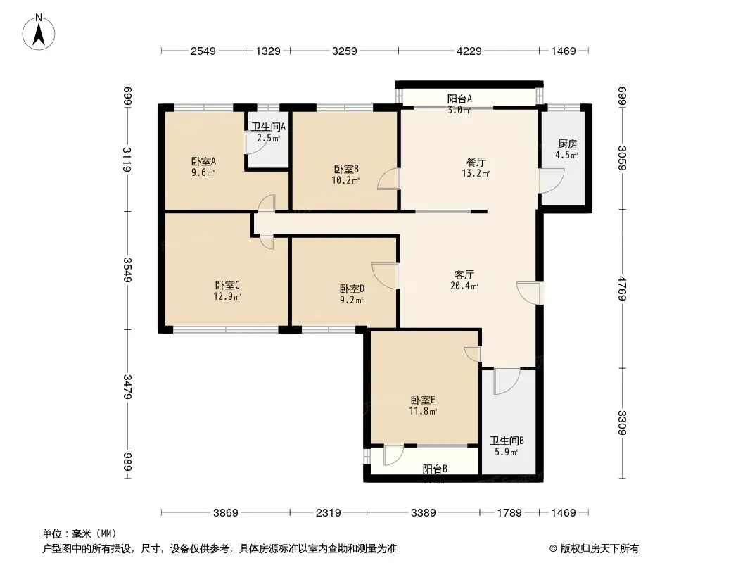 时代天骄户型图