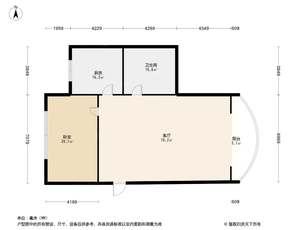 冠庭园户型图