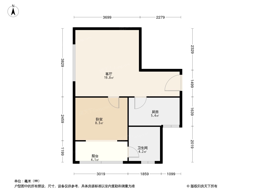 鸿景雅苑户型图