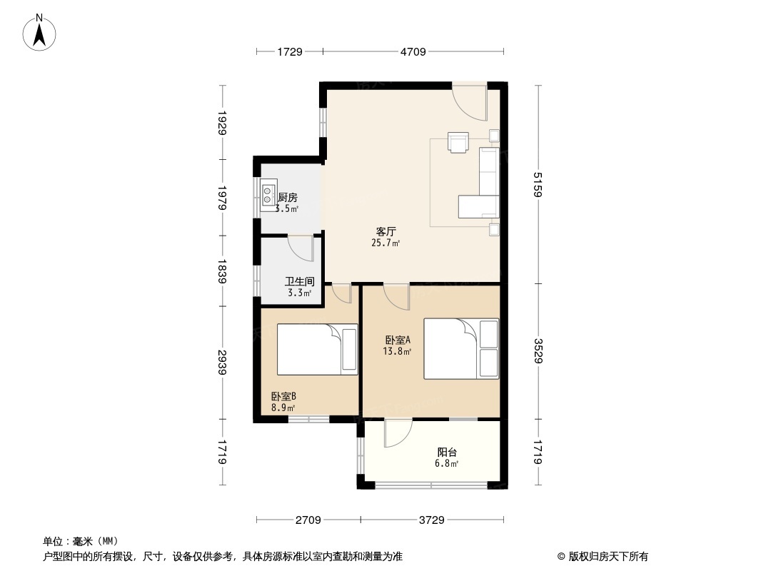 广园东路铁路宿舍户型图