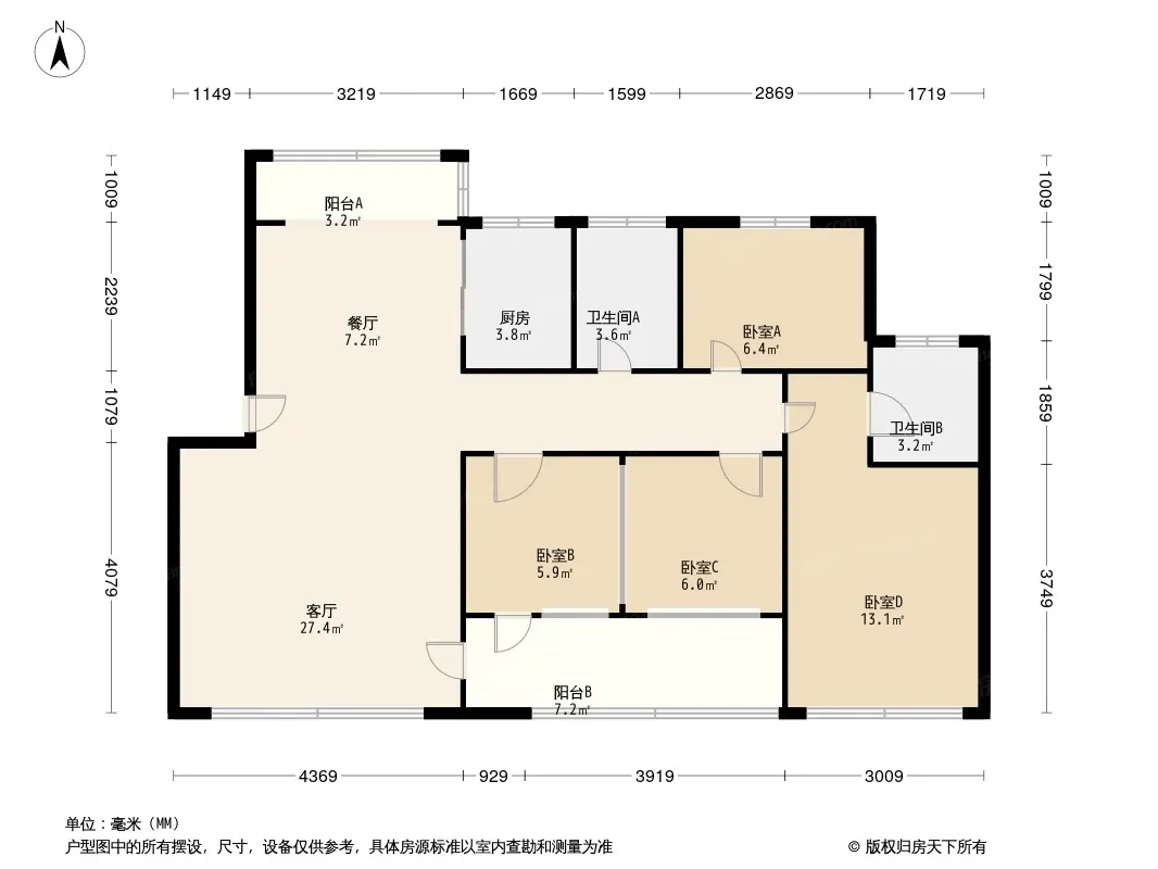 芙蓉公寓户型图