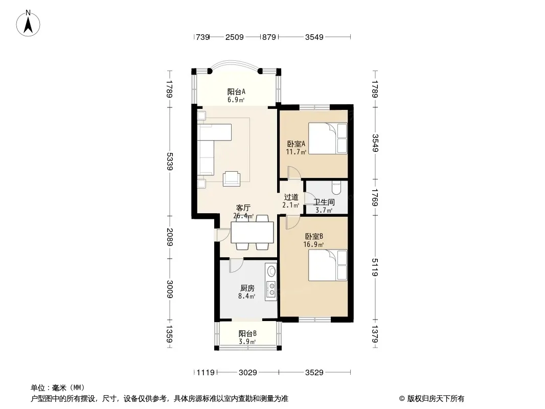 贝森路39号院户型图