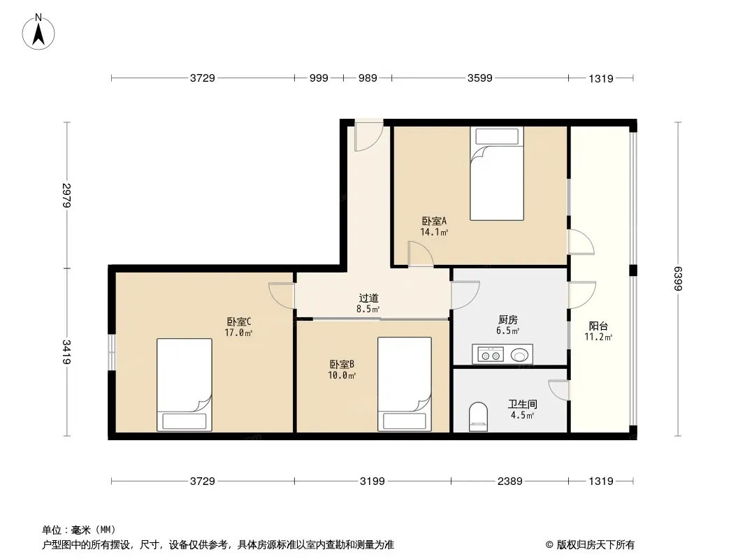 美领居户型图