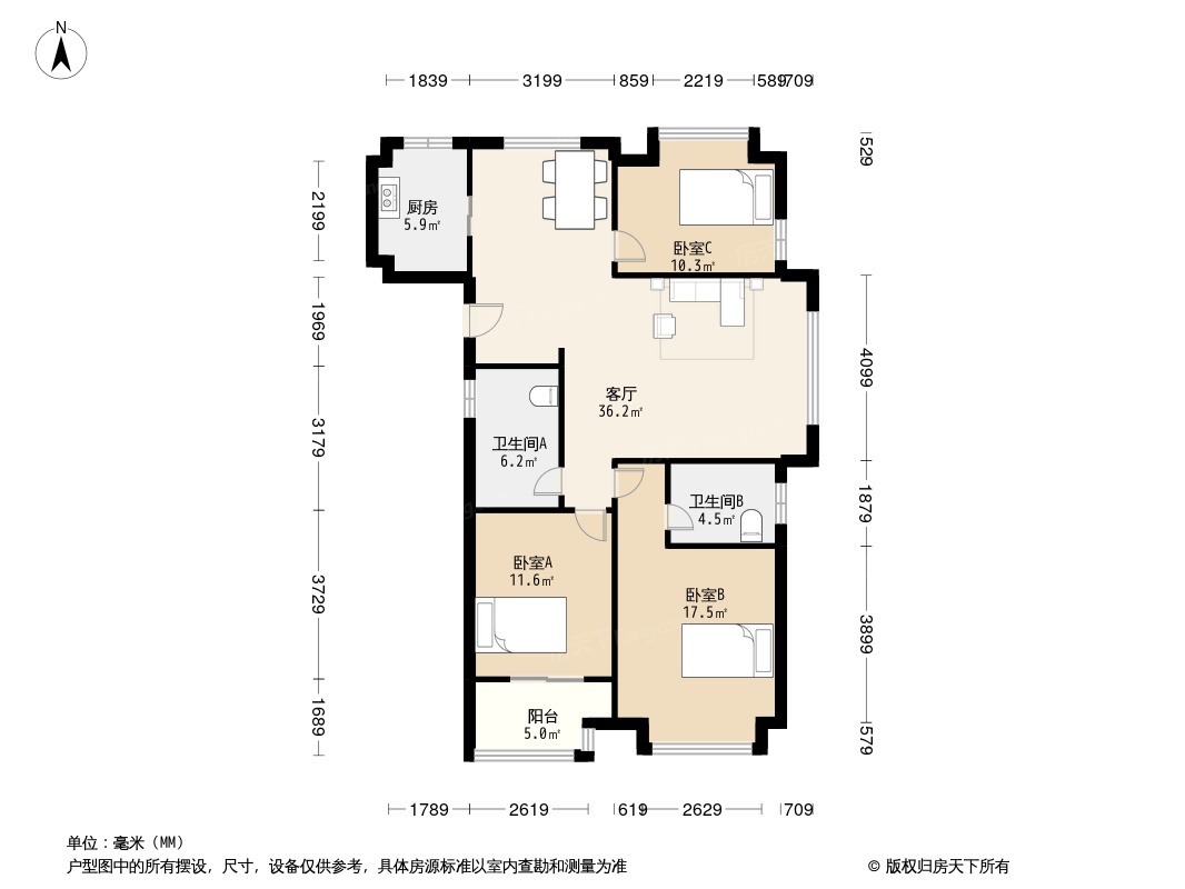 万科金色城市二期户型图