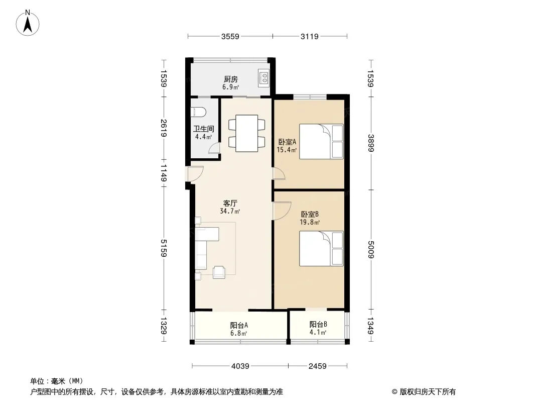 上翔街28号院户型图