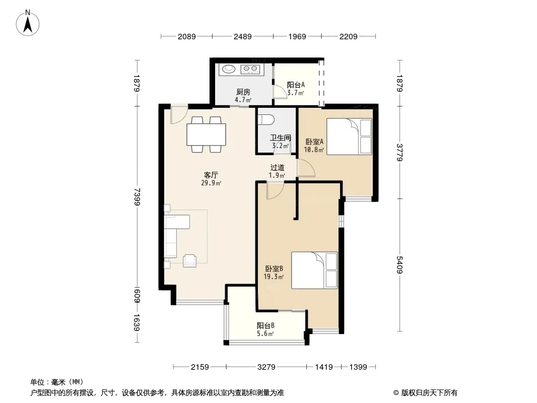天府金花户型图