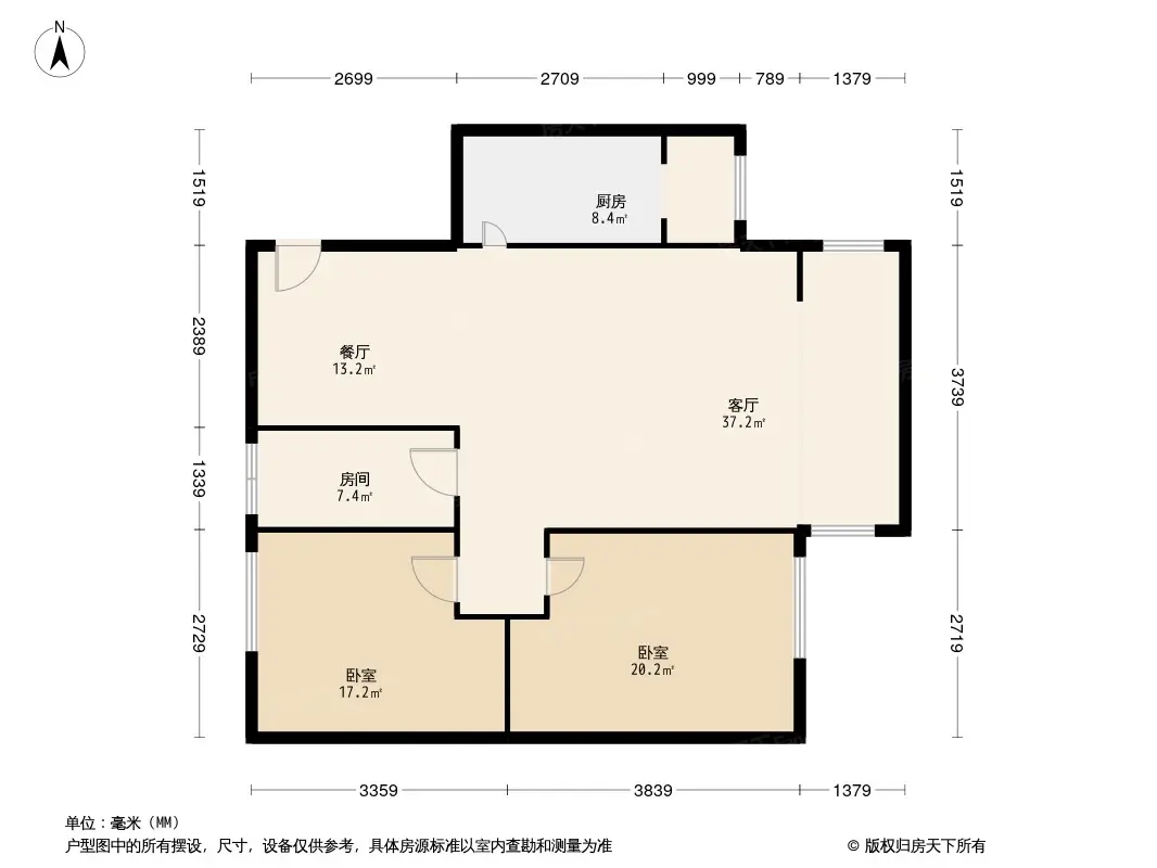 上锦美地户型图