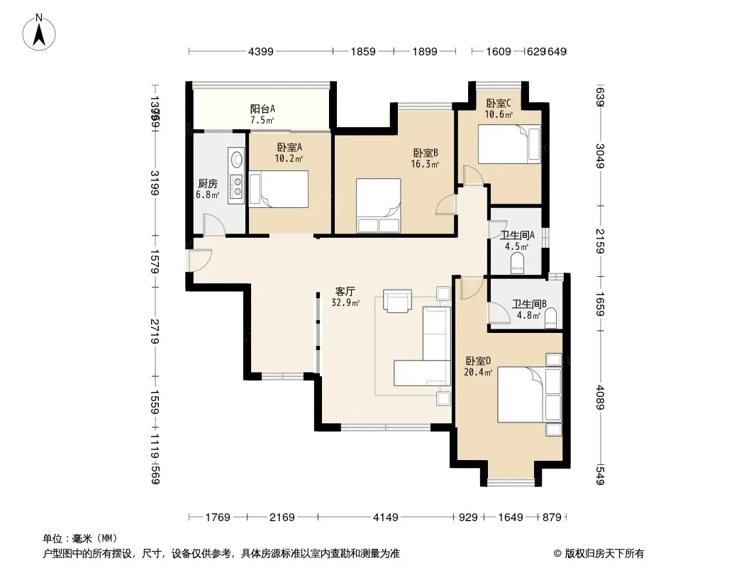 锦绣楠郡户型图