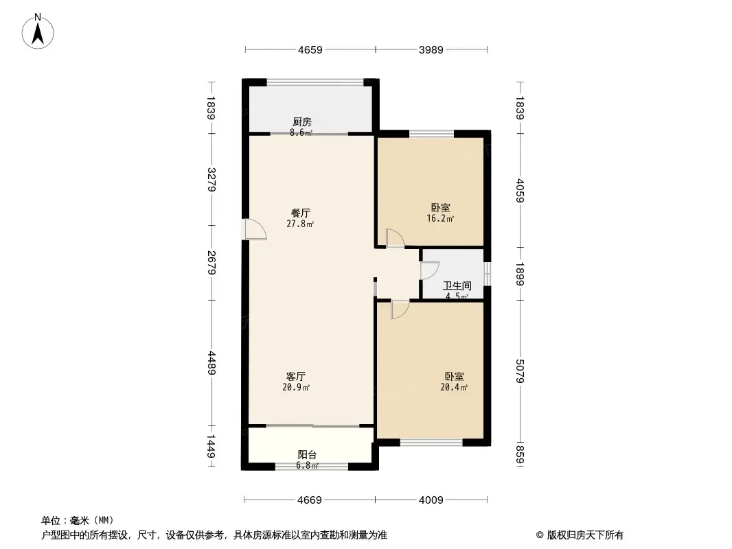 横河路小区户型图