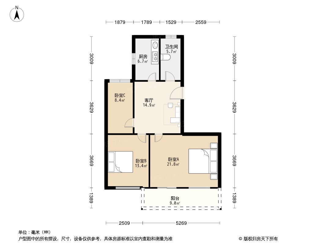 金雅苑户型图