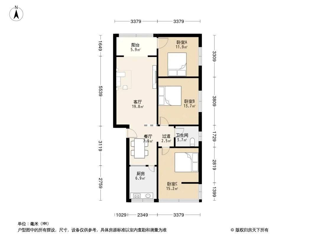 营康西路10号院户型图