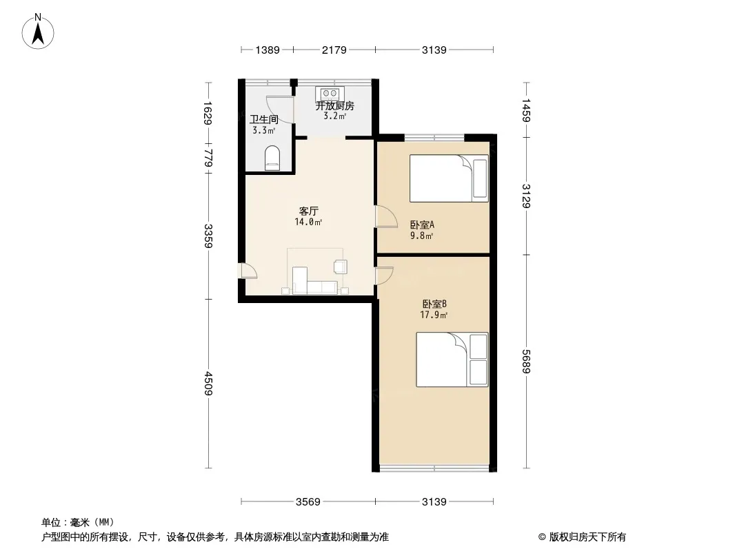 光荣北路9号院户型图
