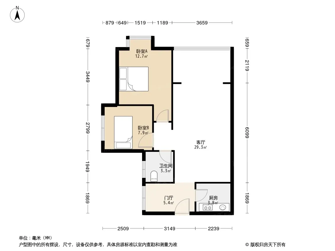 歌德堡户型图