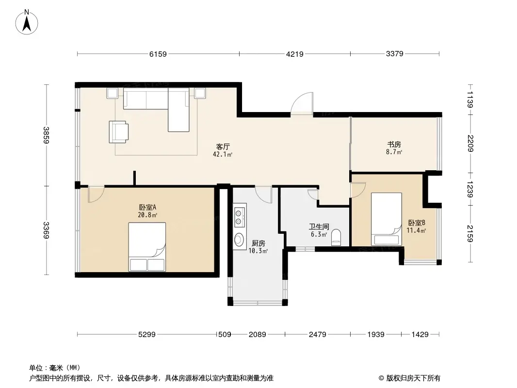 华夏曦岸户型图