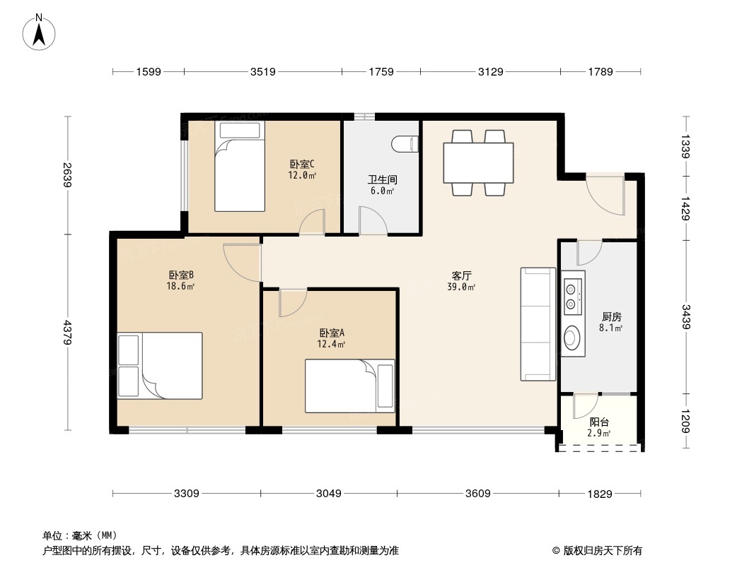 中加水岸户型图