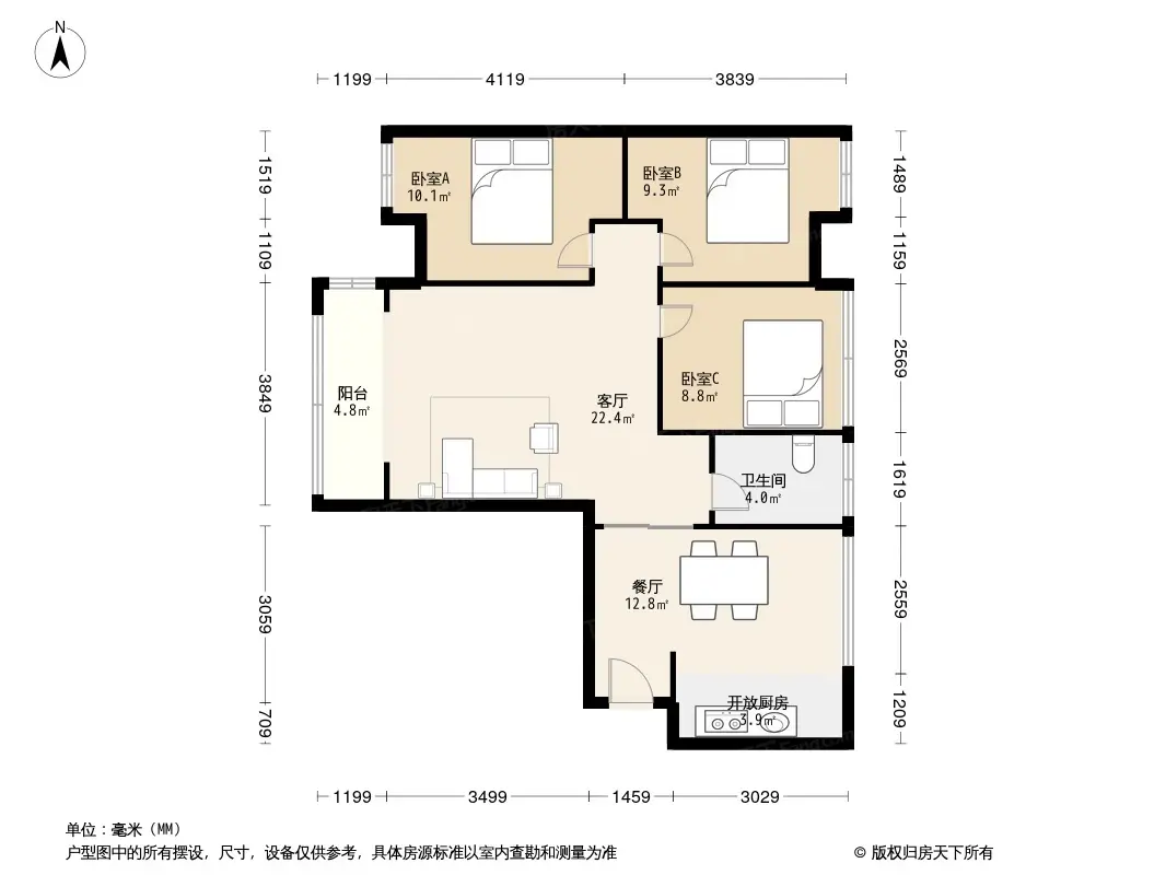 世豪嘉柏户型图