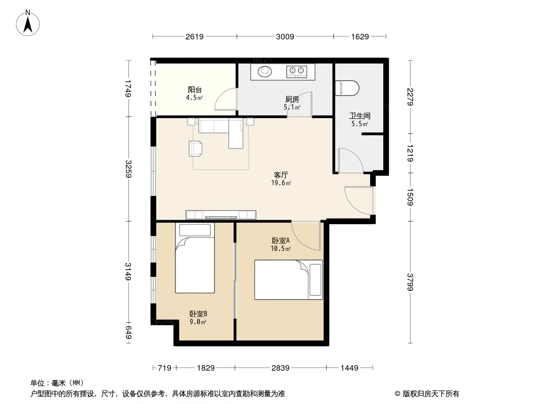 丽雅美锦户型图