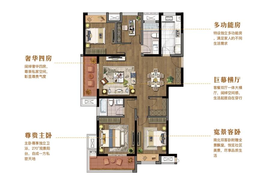 户型图:E2户型