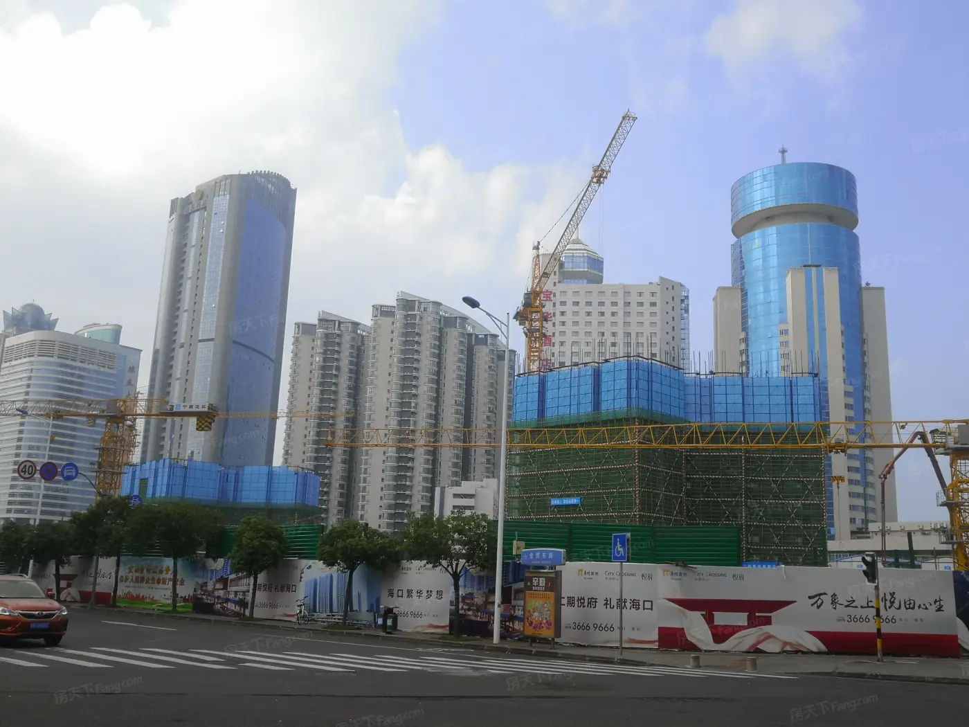 实景图:北区工程进度实景图