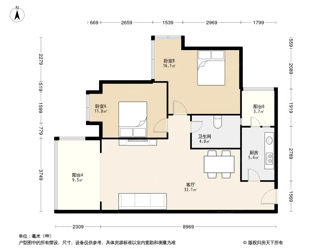 楠香山户型图