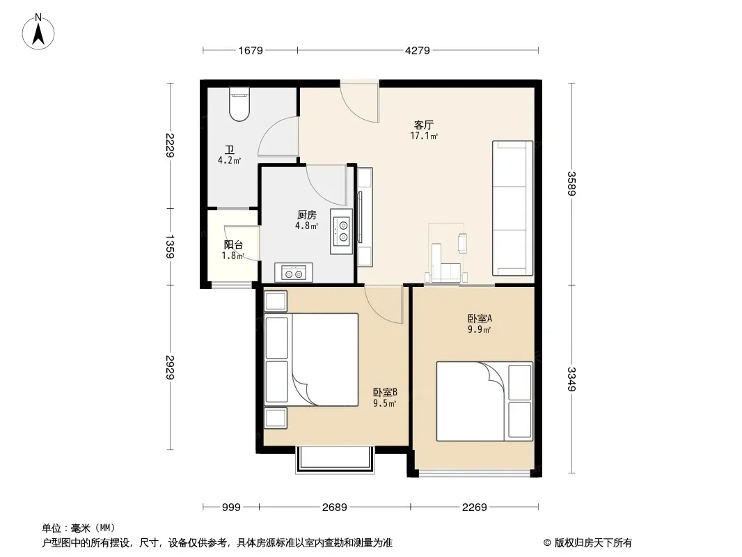 汇景花园户型图