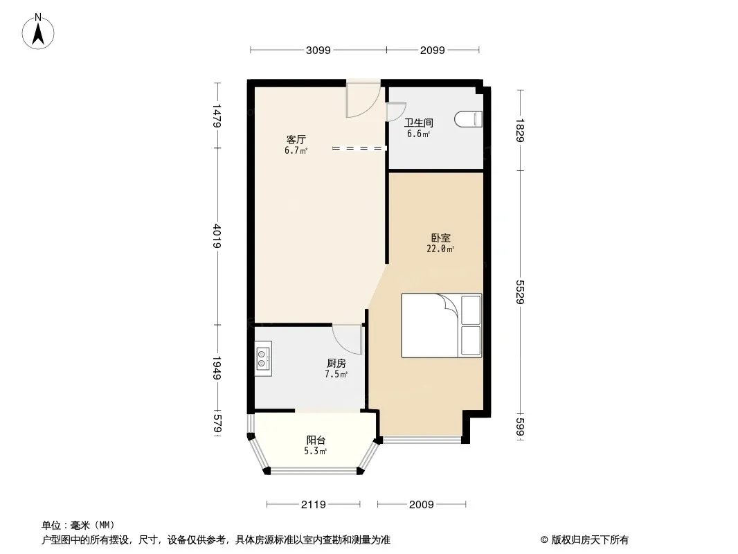 西景花园户型图