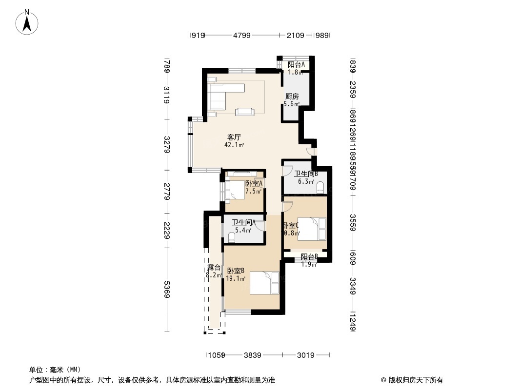 金地格林小镇6户型图