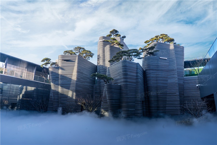 效果图:山水盒子