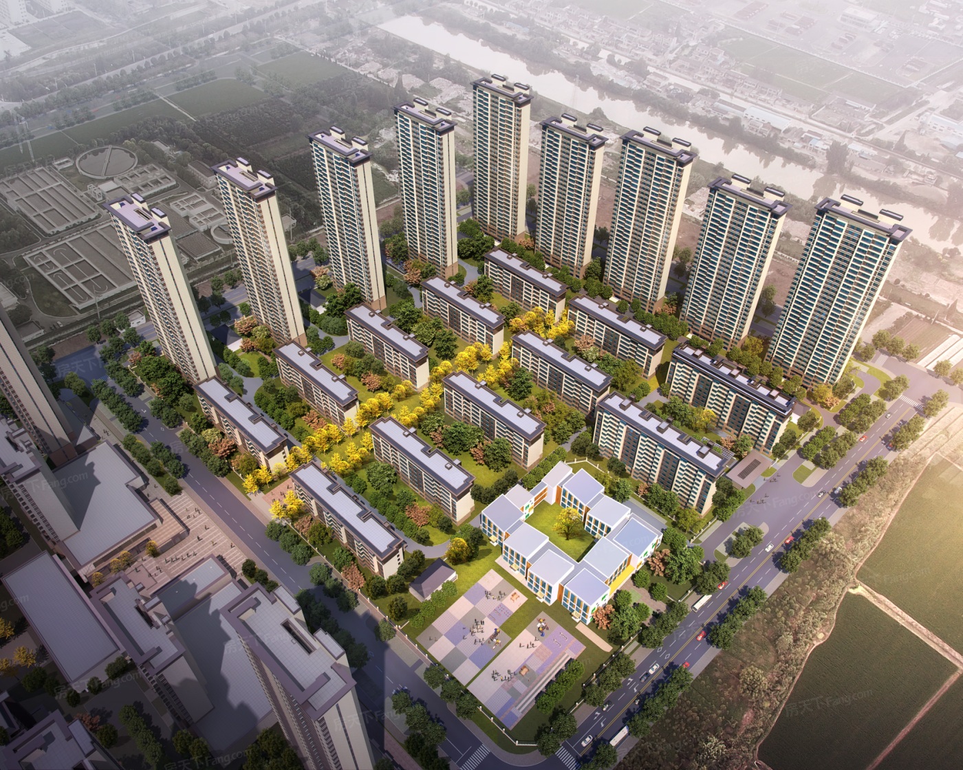 想看扬州高邮市楼盘的最新现场实景，选房一定要看！