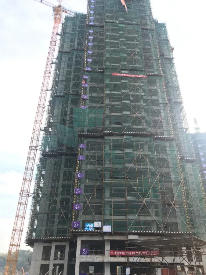 实景图:2#封顶 实景图:2#封顶