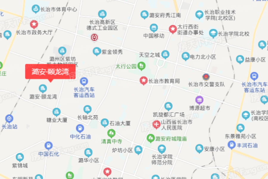 交通图:潞安·颐龙湾 交通图