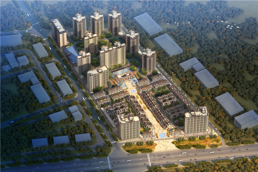 效果图:桂海高新未来城