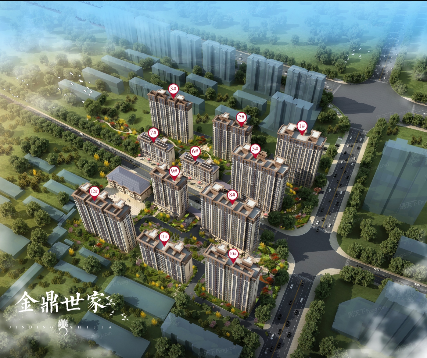 还在为了价格挠头选房吗？来看看2024年01月潍坊奎文8000-9000元/㎡的高性价比楼盘！