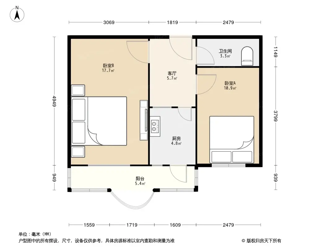 随园里户型图