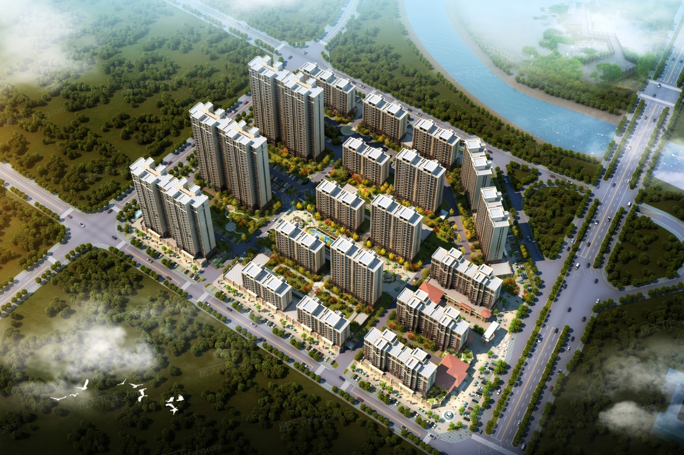 改善住房？为你搜罗2024年03月荆门沙洋县的热门四居室楼盘！