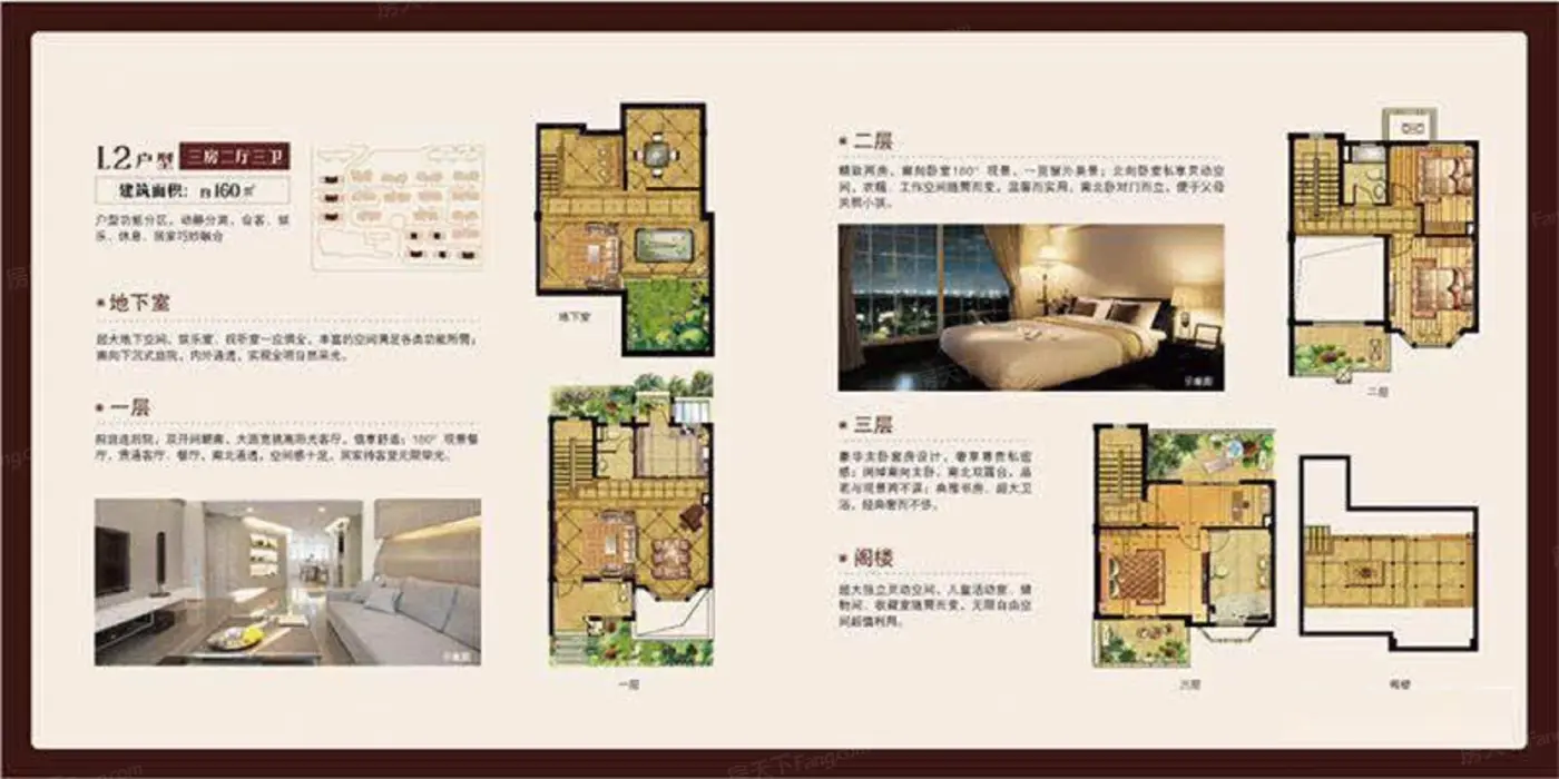 户型图:别墅L2户型