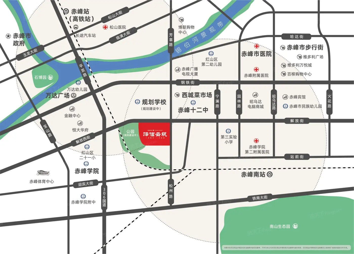 交通图:区位图